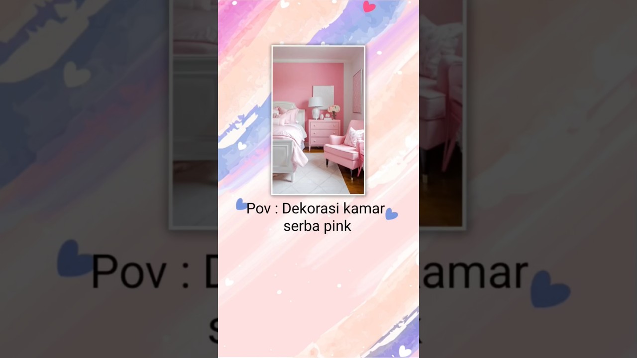 pov dekorasi kamar pink 🩷 #pov #povedits #pilihyangmana #fypシ゚viral #pink #aesthetic #xyzbca #mood