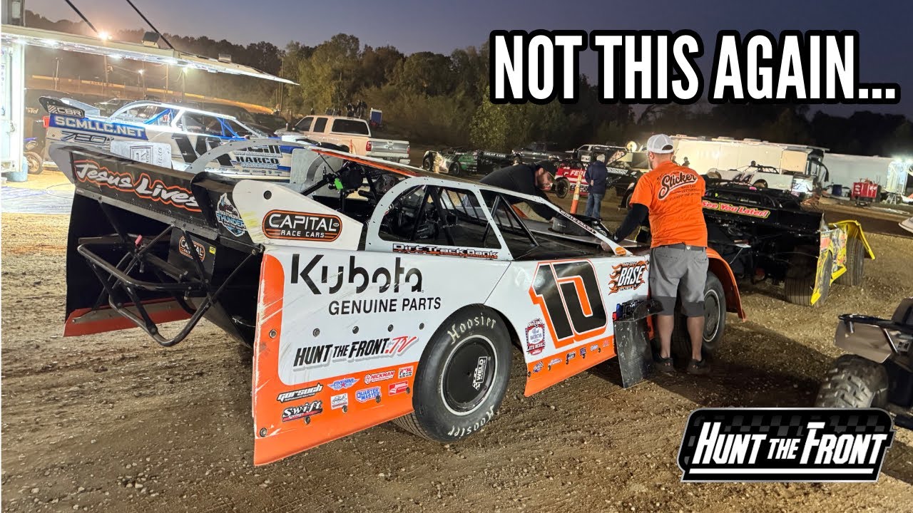 Проблемы на трассе Cherokee Speedway… Мы начали с неудачи на Blue-Gray 100
