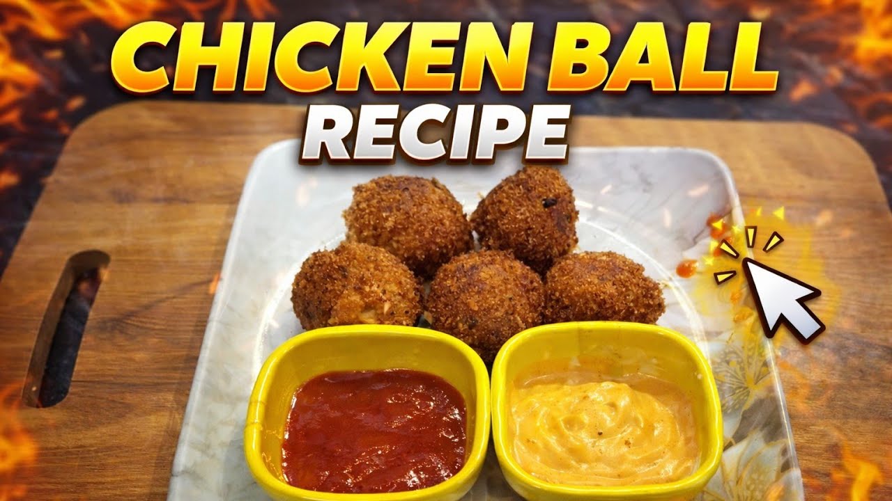  Ramzan Special Chicken Ball Recipe | Crispy Chicken Balls for Iftar