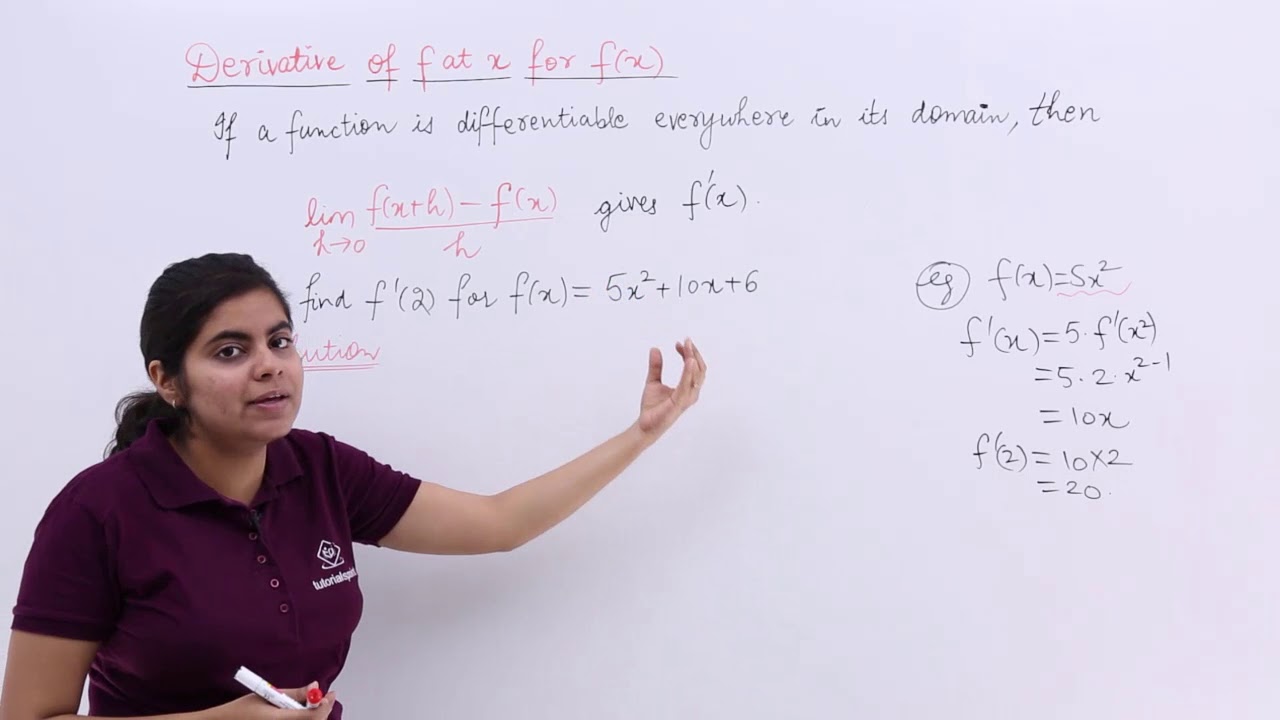Class 12th &ndash; Problem on Differentiable Function | Continuity and Differentiability | Tutorials Point