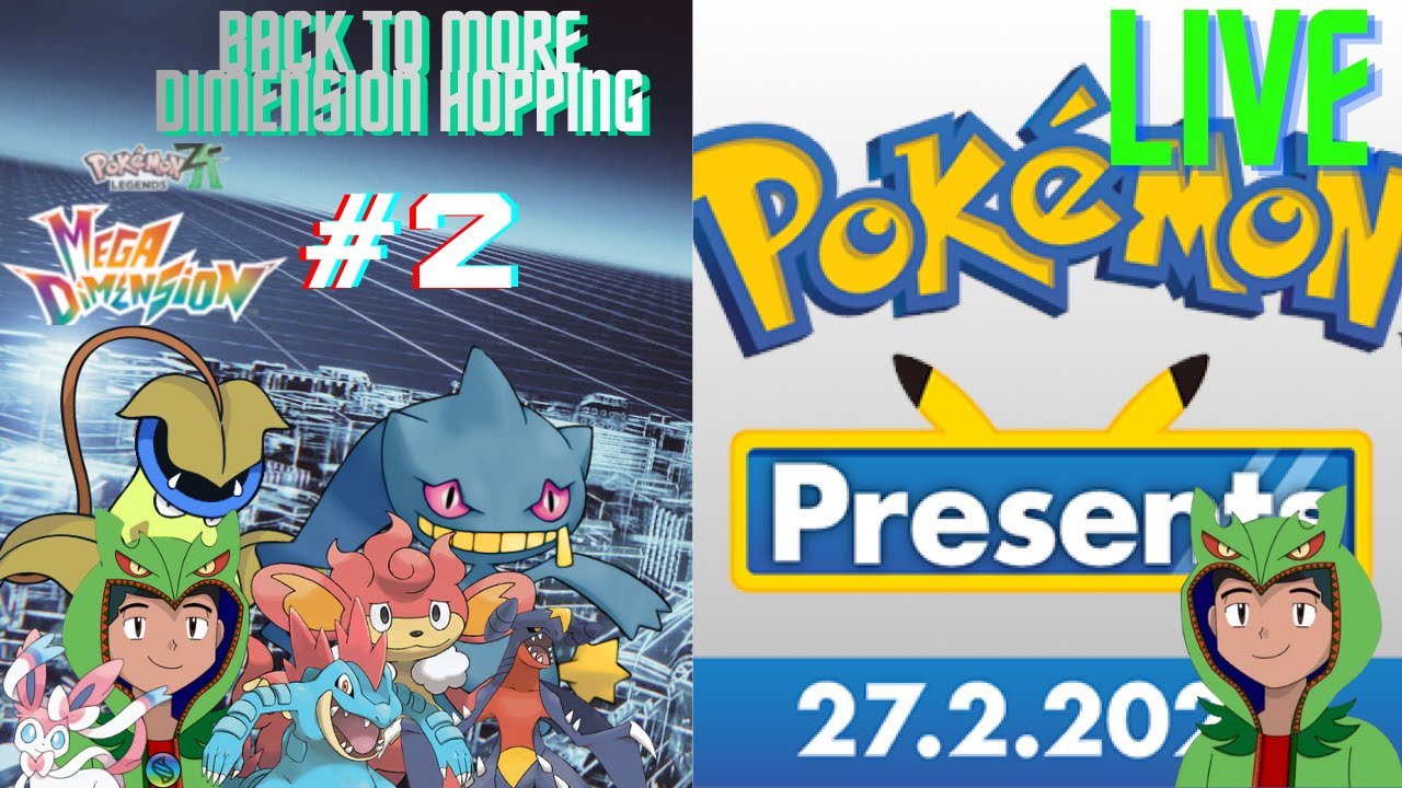 Happy Pokemon Day||Pokemon Presents Reaction/Pokemon Legends ZA Mega Dimension #2