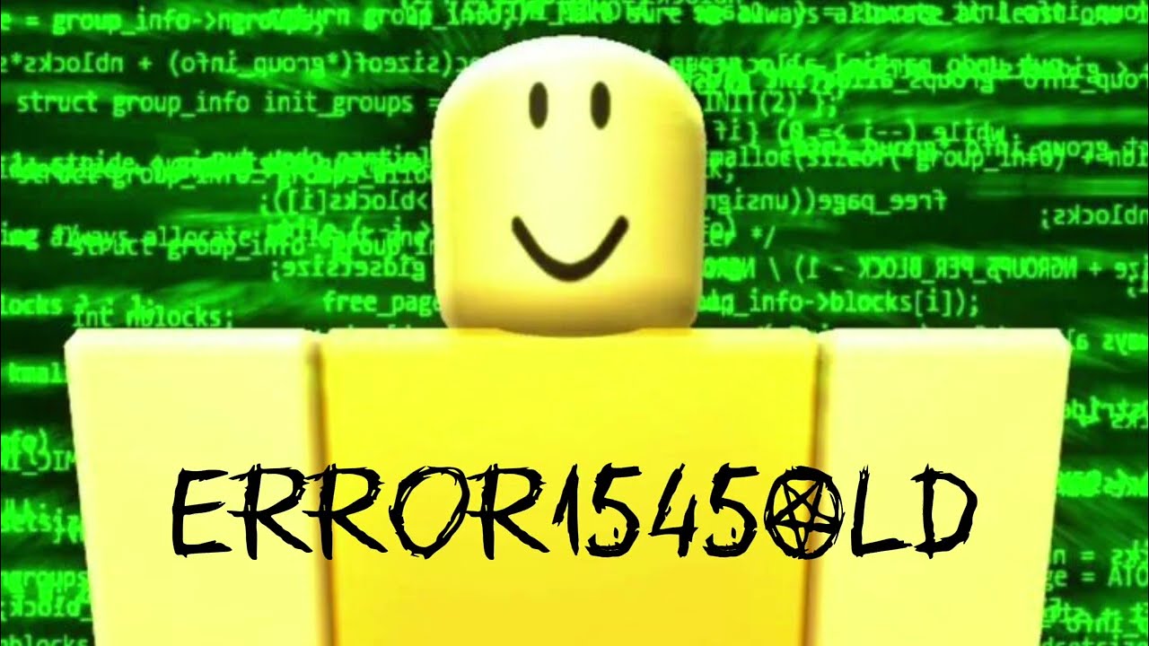Error1545OLD - РОБЛОКС ХАКЕР - КТО ЭТО?