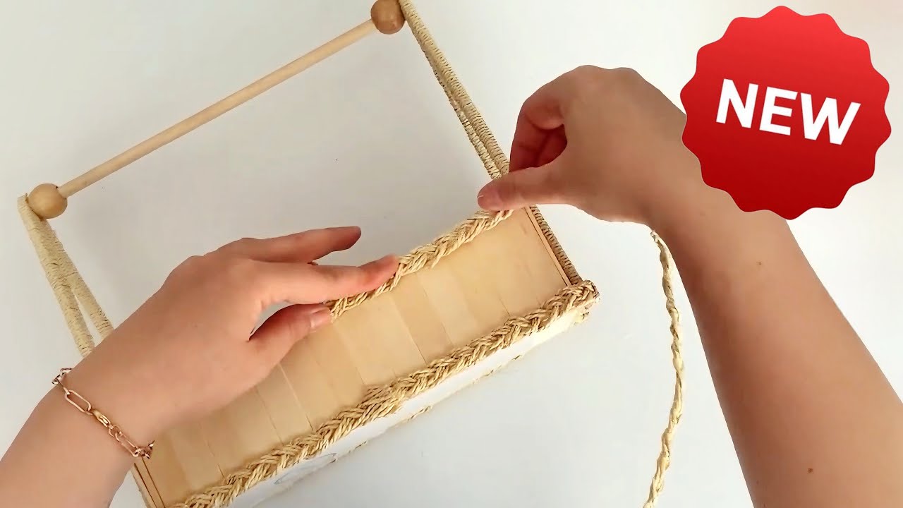 DIY 💫 Genius Project with Ice Cream Sticks | Useful Home Decor! |