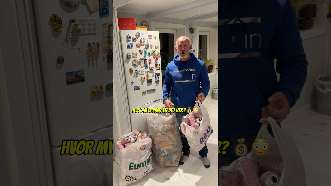 Hvor mye pant er dette? 😳♻️