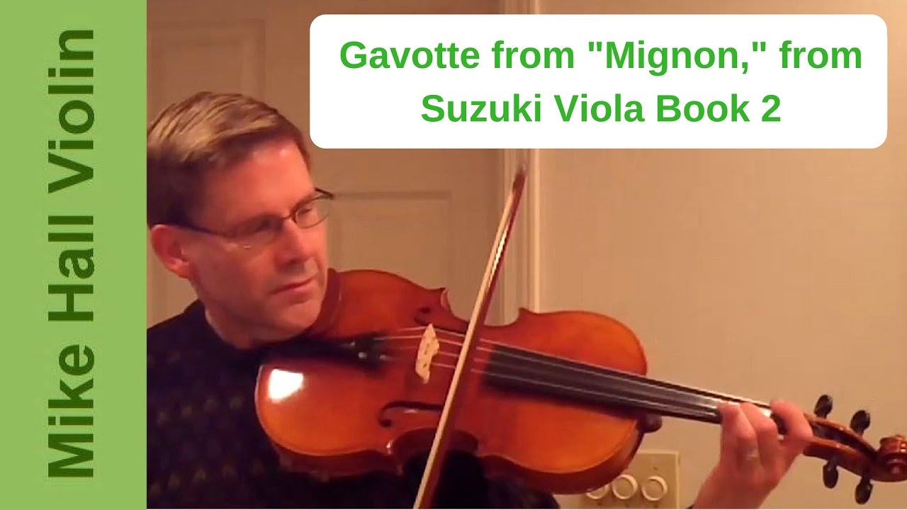 Gavotte from Mignon - #9 from Suzuki Viola Book 2