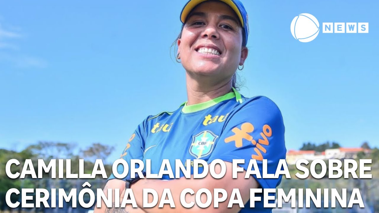 Camilla Orlando fala sobre cerimônia de lançamento da marca da Copa do Mundo Feminina 2027