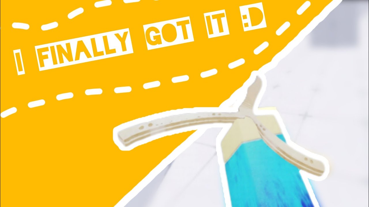 I finally got the balisong 🎉 | Roblox rivals