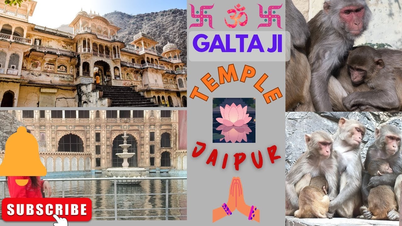 Bike Ride to Galta Ji Temple, Jaipur | Hidden Gem of Jaipur | Monkey Temple Ride