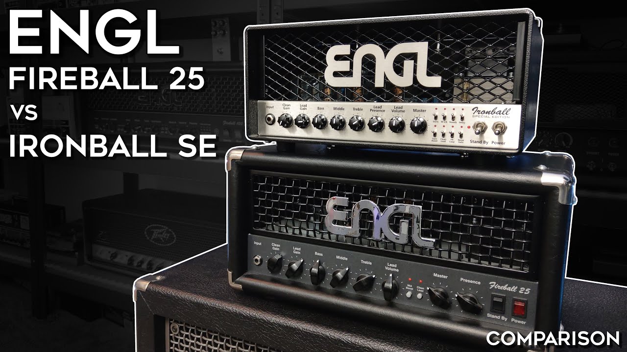 ENGL Fireball 25 vs Ironball SE! Comparing Two EPIC 