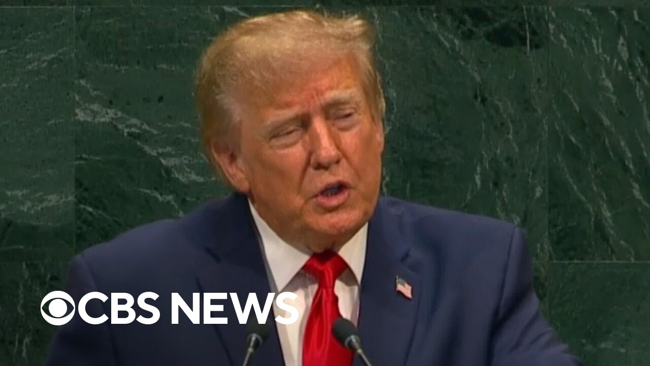 Full speech: Trump's address to U.N. General Assembly