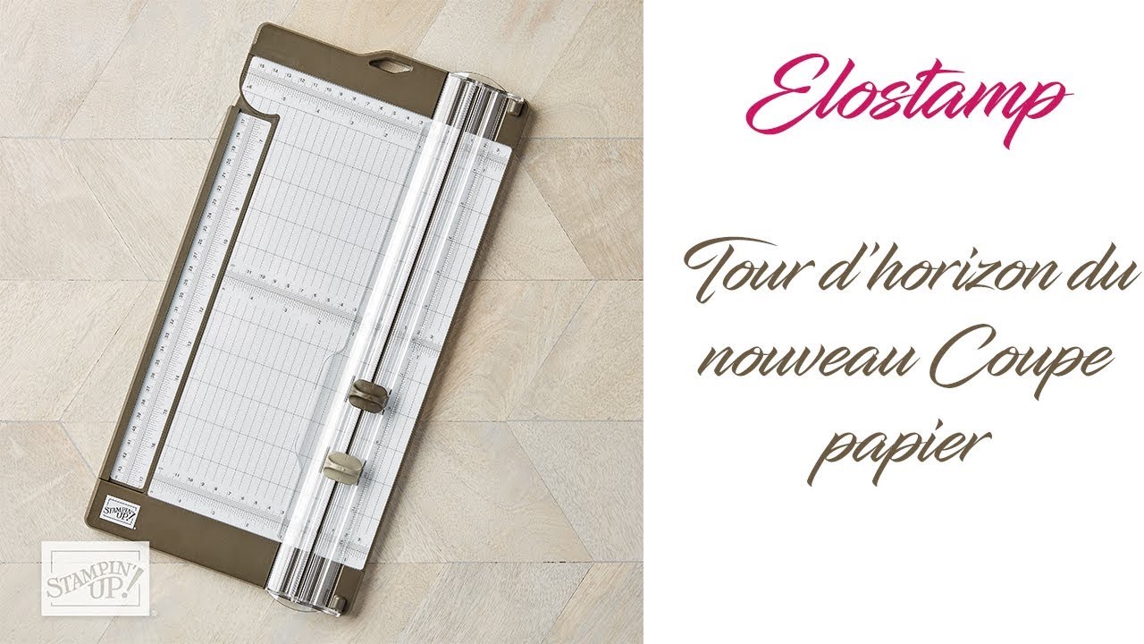 Nouveau coupe papier (massicot) chez Stampin'Up!