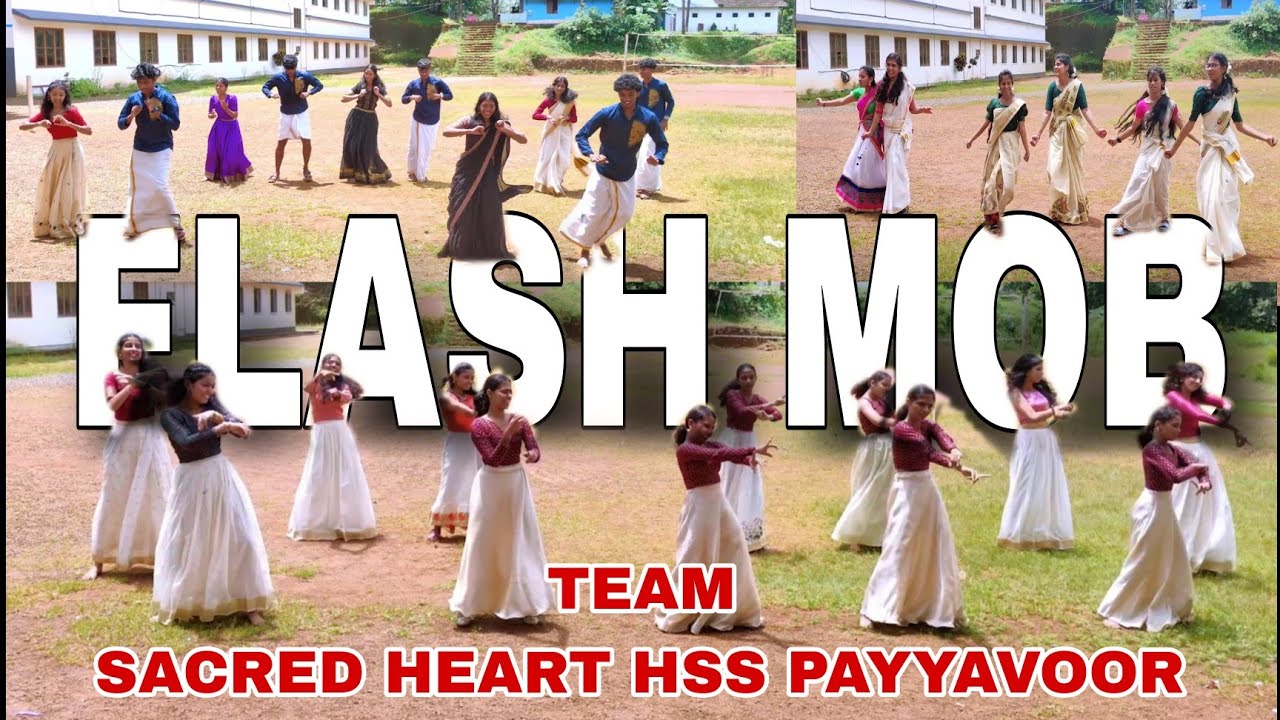 Flash Mob | Onam 2K24 | SACRED HEART HSS Payyavoor