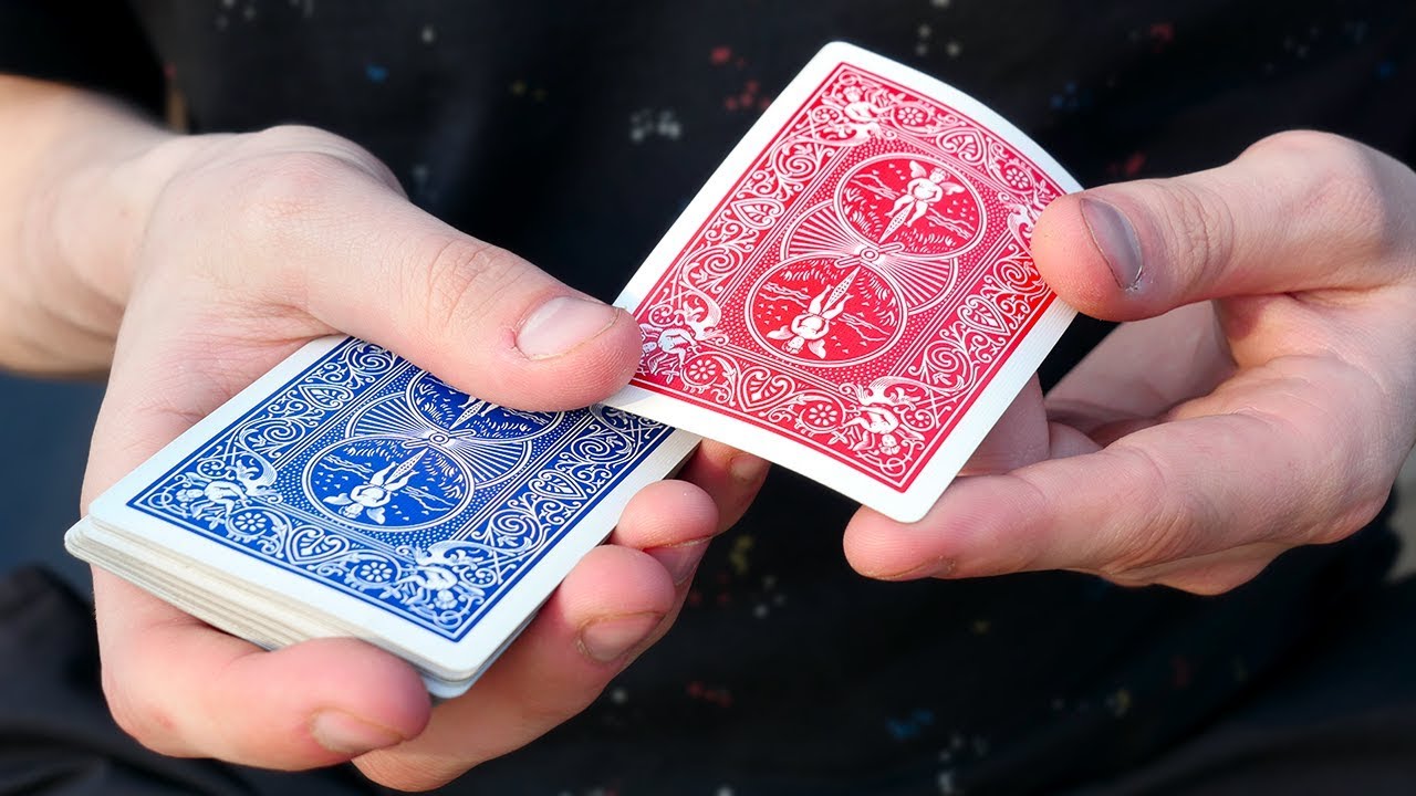 BLUE TO RED - Card Trick Tutorial