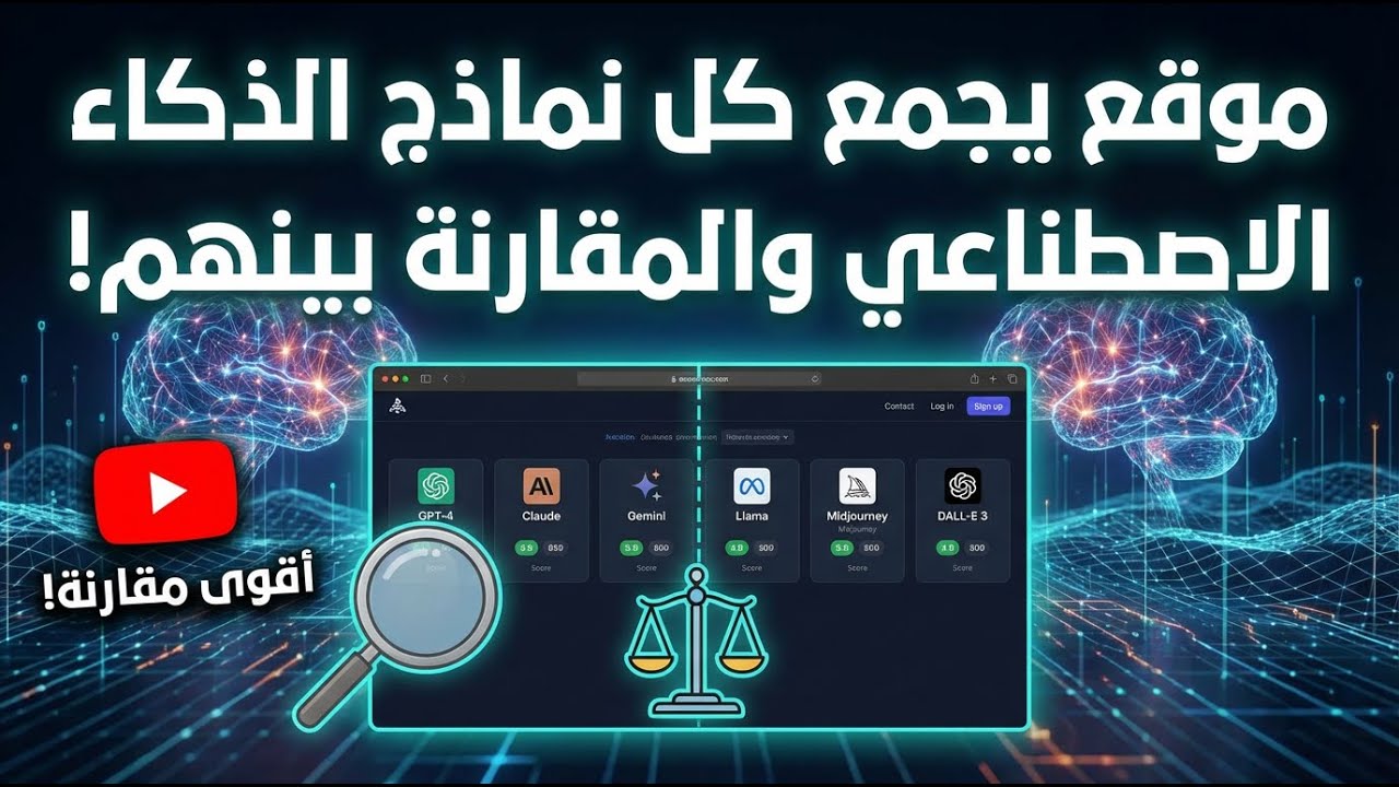 كنز والله | موقع يجمع عمالقة الذكاء الاصطناعي في مكان واحد🤯