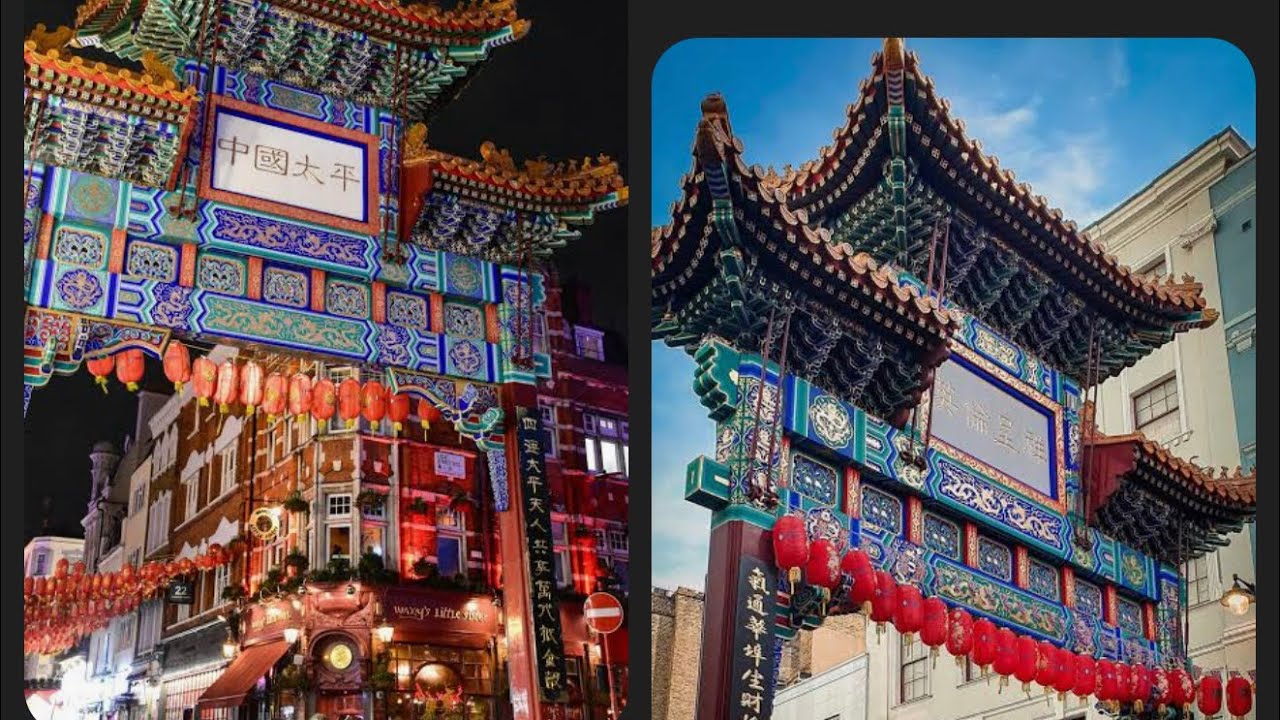 Chinatown central exploring part 2 🇨🇳🇬🇧 background frunk 🎶