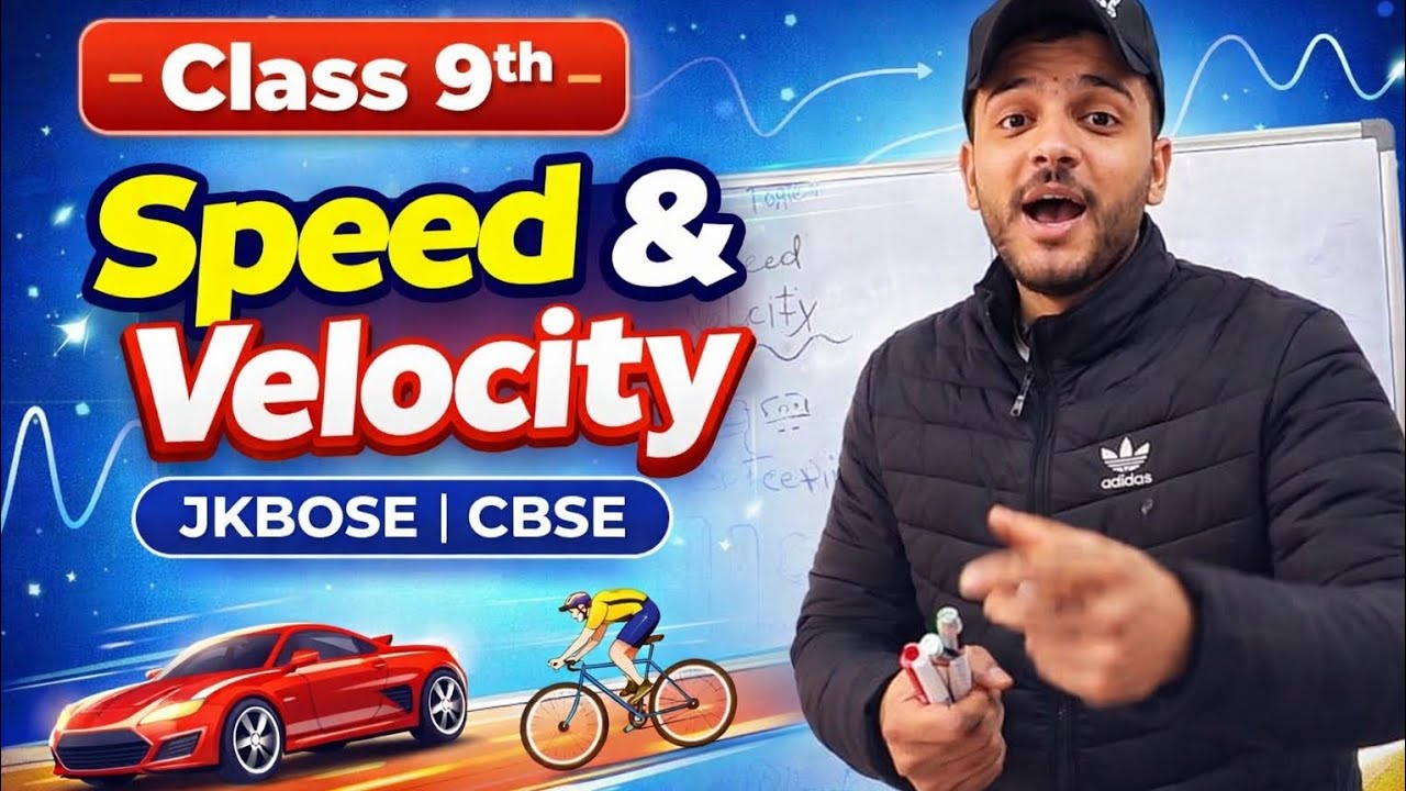 Class 9th |  Topic: Speed, Velocity By MUNEER SIR 
