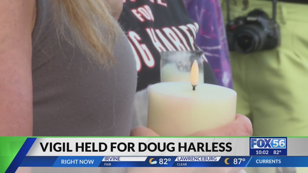 Monthly vigils continue as questions linger in Doug Harless shooting