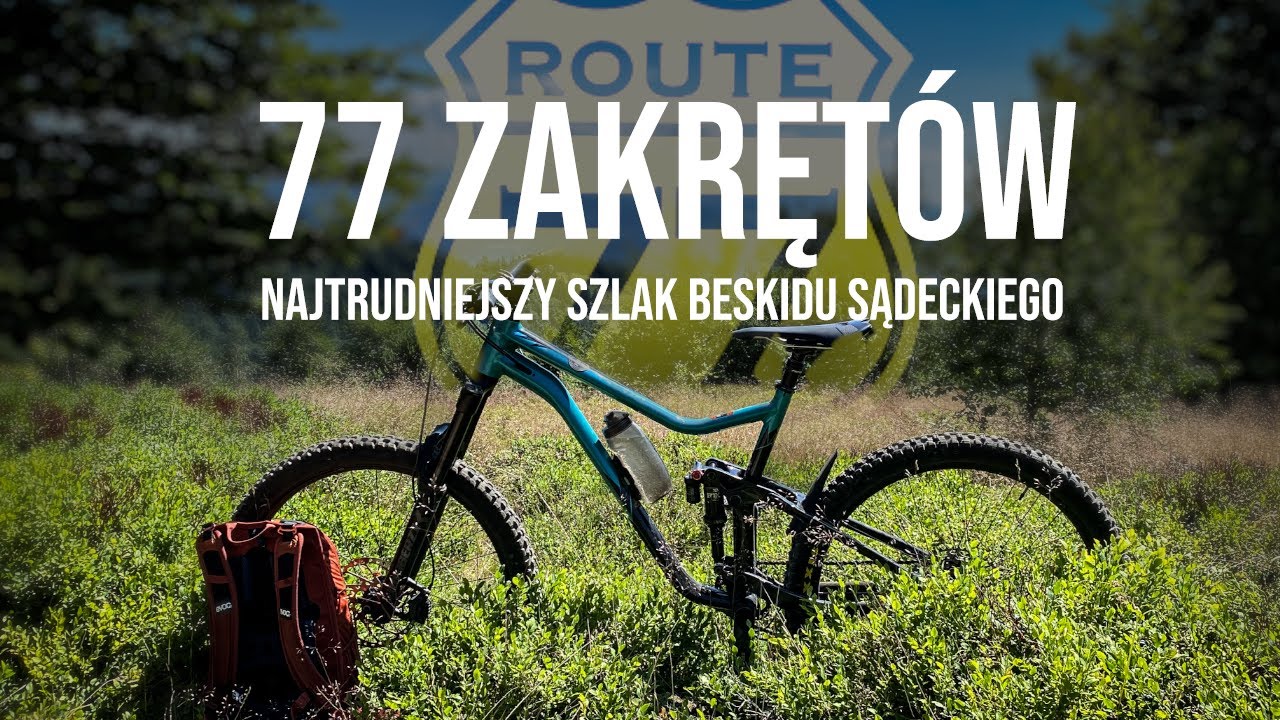 Najtrudniejszy szlak Beskidu Sądeckiego | Niebieski szlak z Hali Łabowskiej do Łomnicy | 77 zakrętów