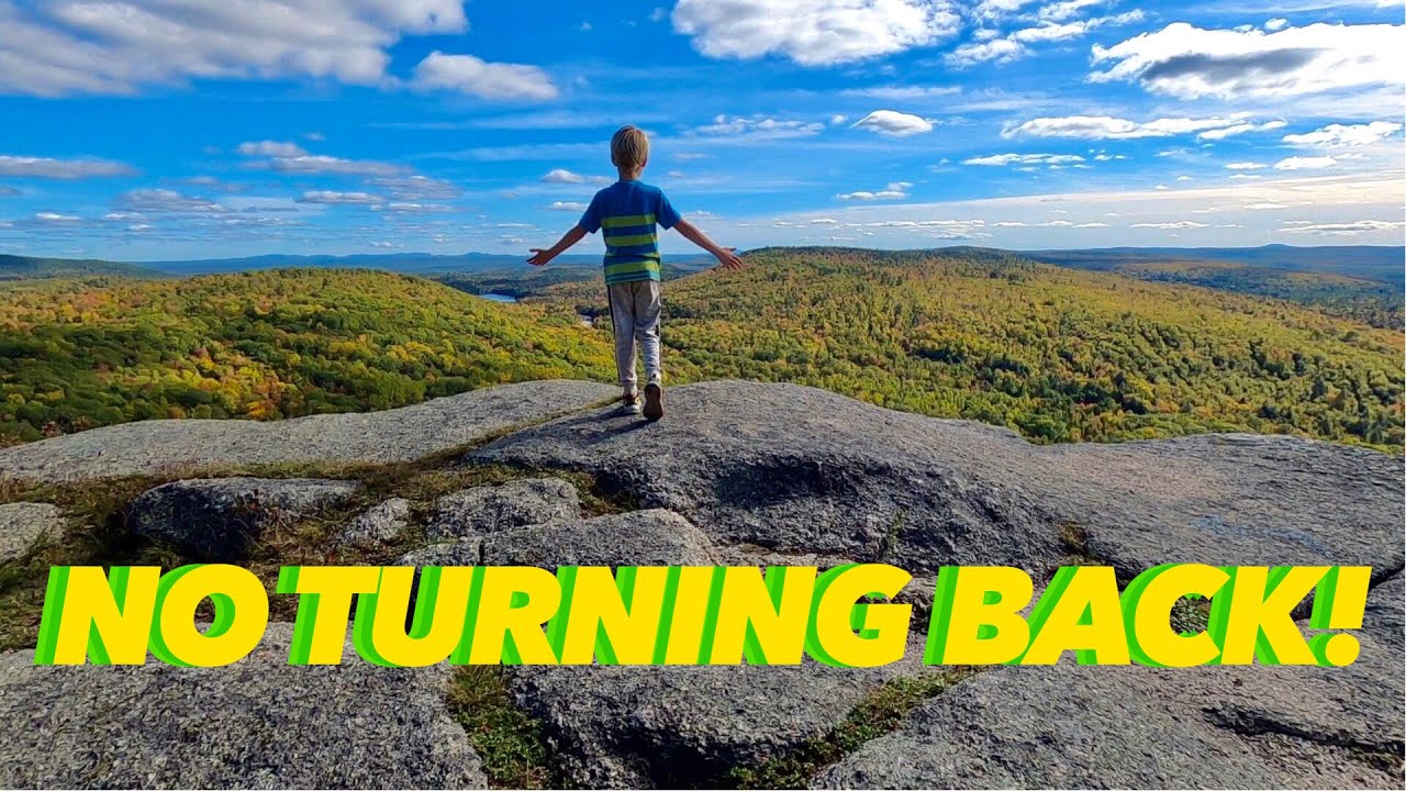 From Mires to Mountaintops | Family hike up Little Peaked Mountain, Clifton Maine