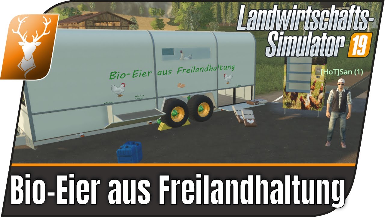 LS19 Modvorstellung // mobile Hühnerwagen für Bio-Eier aus Freilandhaltung für glückliche Hühner
