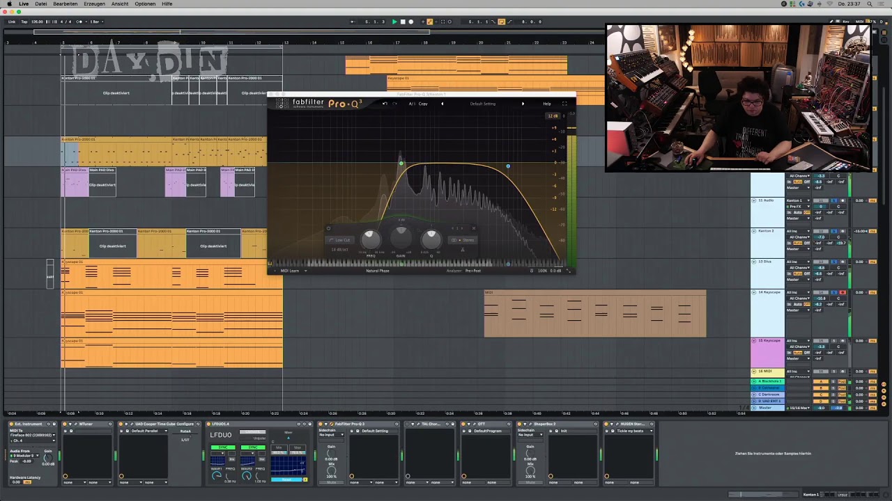 Ableton Psytrance EDM Something - Live from the Studio 004