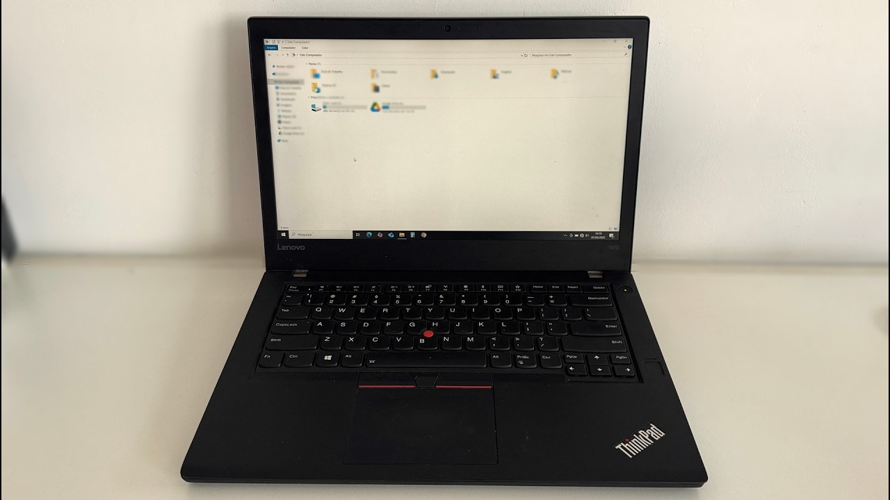 Conserto notebook não carrega bateria e não liga - Lenovo ThinkPad T470