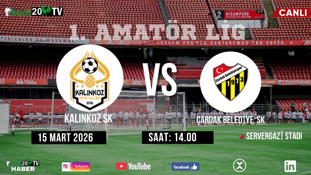 SAL KALINKOZ SK - ÇARDAK BELEDİYE SK MAÇI CANLI YAYIN