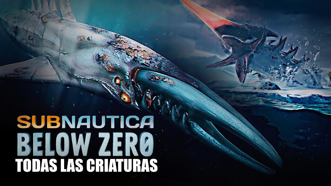SUBNAUTICA BELOW ZERO: CRONOLOGÍA y TODAS las CRIATURAS EXPLICADAS - Historia Completa (PARTE 2)