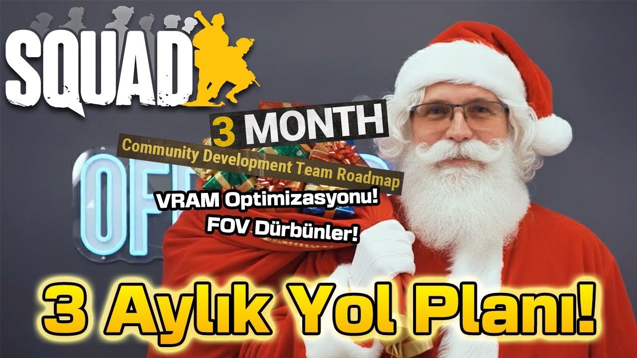 Squad'ın Gelecek 3 Ayı: ICO için PLAYTEST ve FOV Dürbün Seçeneği Geliyor!