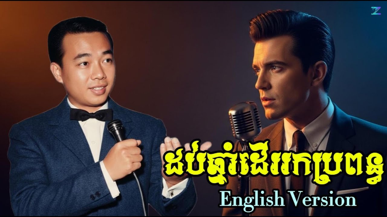 ដប់ឆ្នាំដើររើសប្រពន្ធ សំនៀងដើម  ស៊ីន ស៊ីសាមុត Cover English Version #muziczone  #sen sesamuth #Cover
