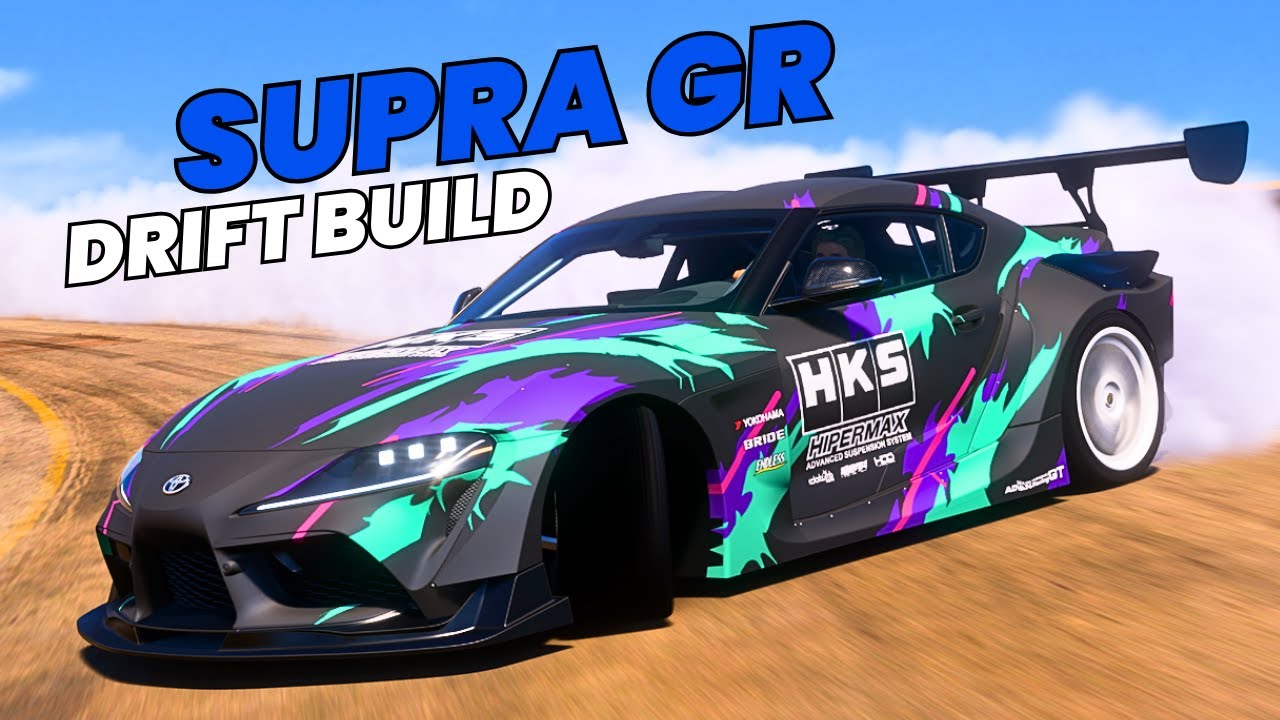 Forza Horizon 5 Drift Build - 1100HP 2JZ Toyota GR Supra HKS!