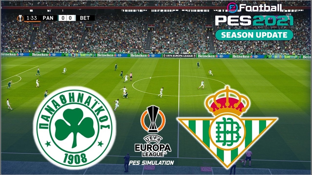 Panathinaikos v Real Betis | UEFA Europa League 2025/26 | Video Simulation Gameplay