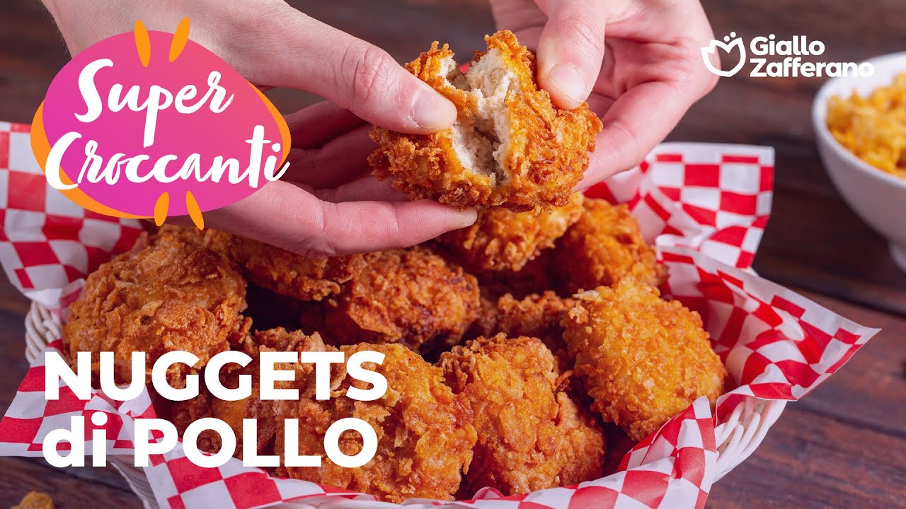 NUGGETS di POLLO FATTI in CASA: SUPER CROCCANTI e SAPORITI🤤😋✨