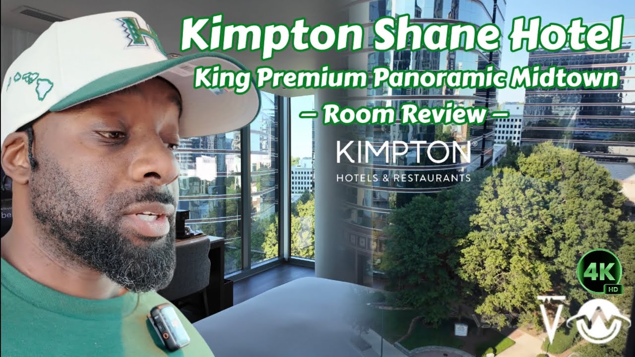 Is This the Coolest Hotel Room in Atlanta? 🇺🇸 #panoramicview #atlanta #midtown