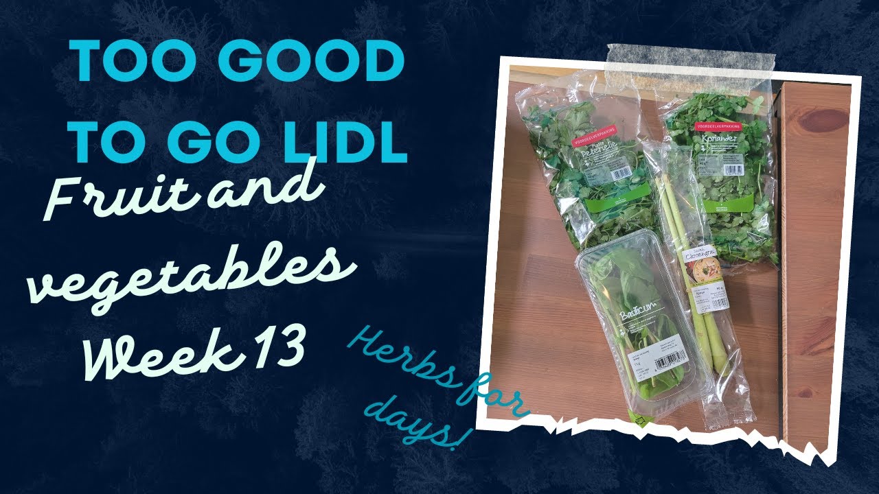 Lots of herbs | Lidl | Too Good to go box