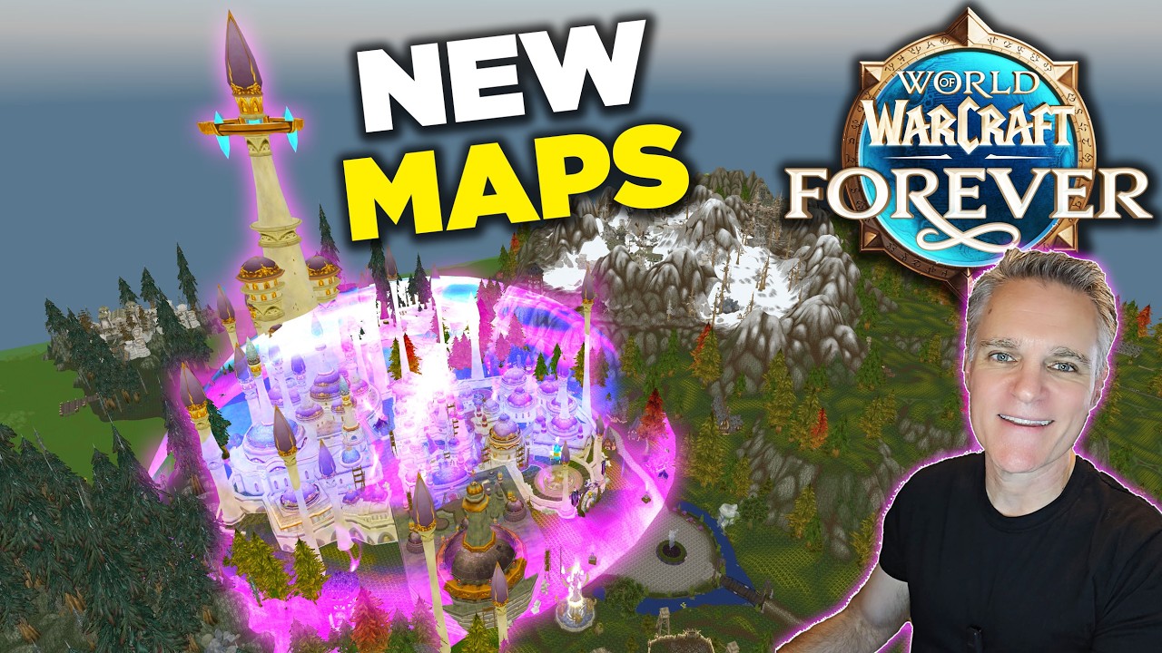 Карты WoW Forever раскрыты | Новые зоны, Даларан, изменения в Восточных Королевствах и Калимдоре