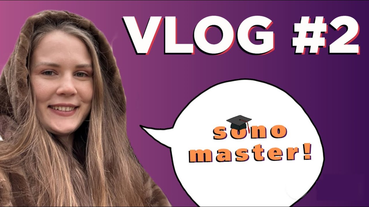 Vlog 2. Sono diventata master! In Russia è iniziata la primavera