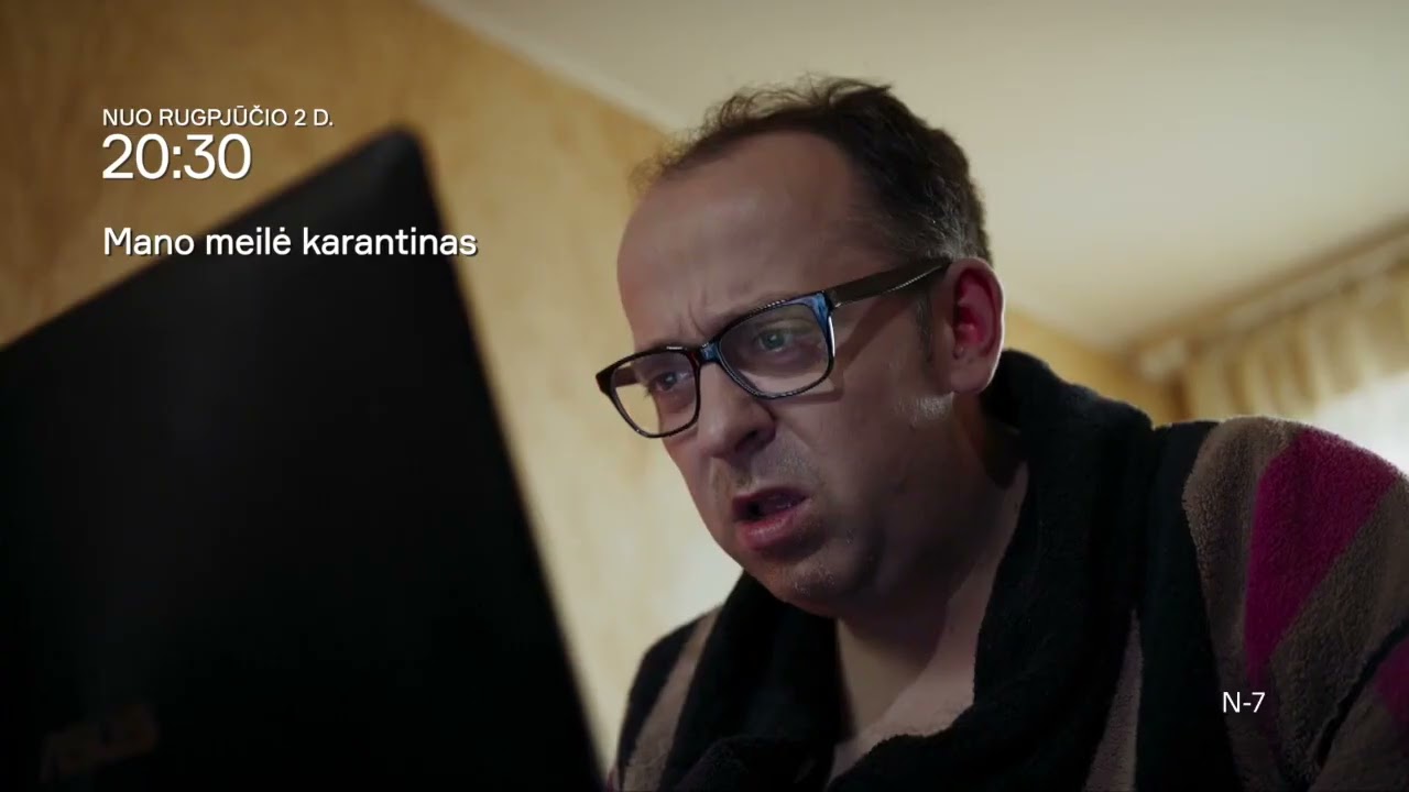 MANO MEILĖ KARANTINAS - nuo rugpjūčio 2 d. pirmadieniais - ketvirtadieniais 20.30 val.