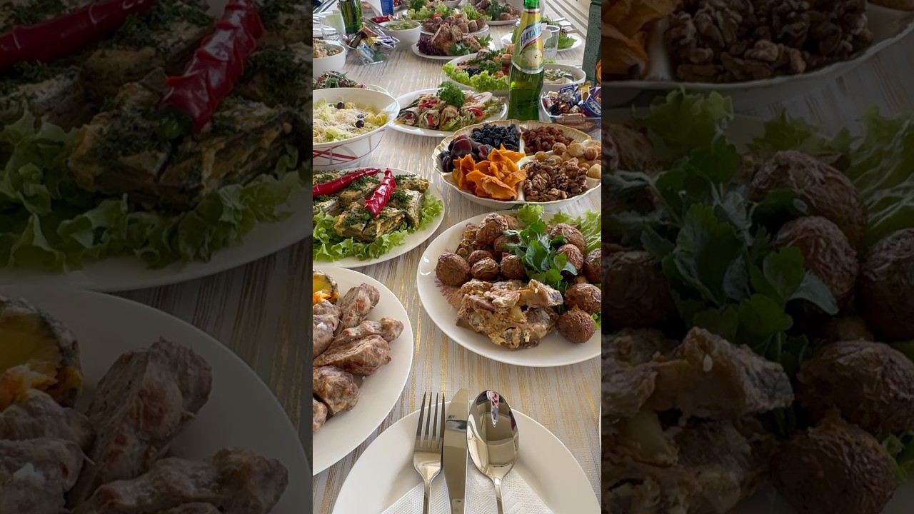 Праздничный стол #reels #food