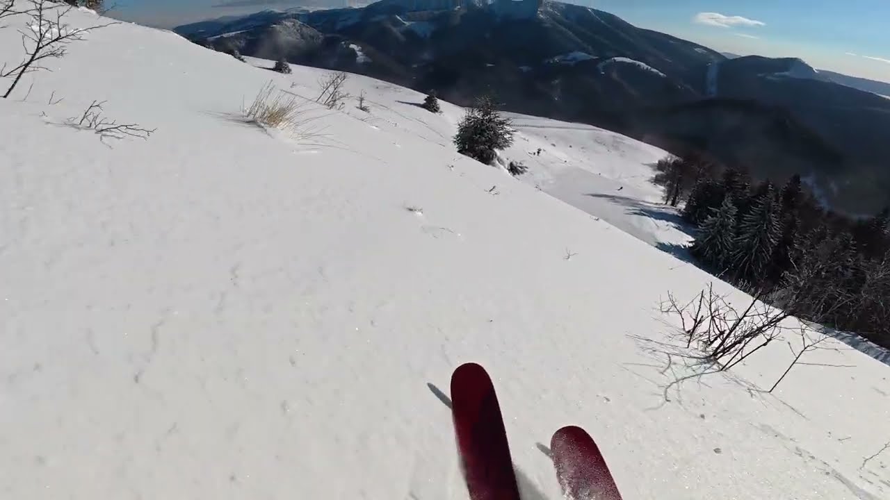 Donovaly - Nová hoľa - skiing freeride - 12.1.2026