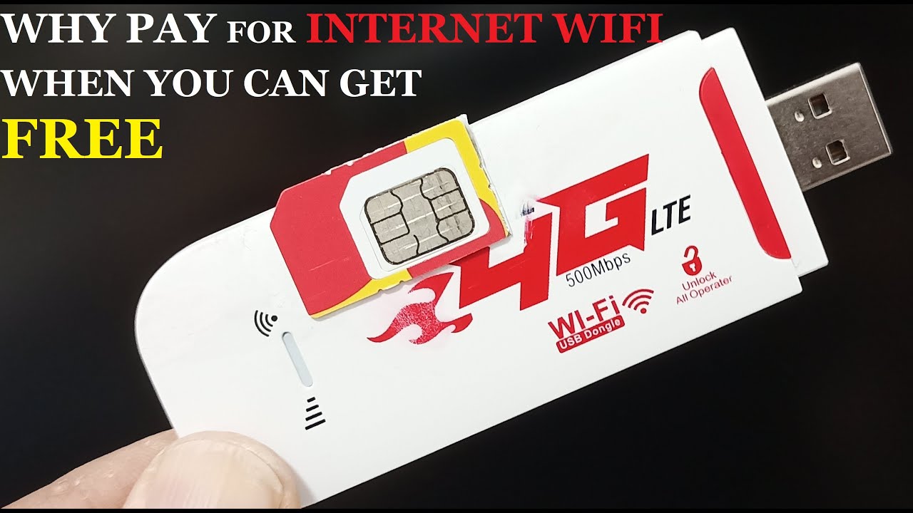 Use Your Usb WiFi Internet as Free Internet Wifi Modem