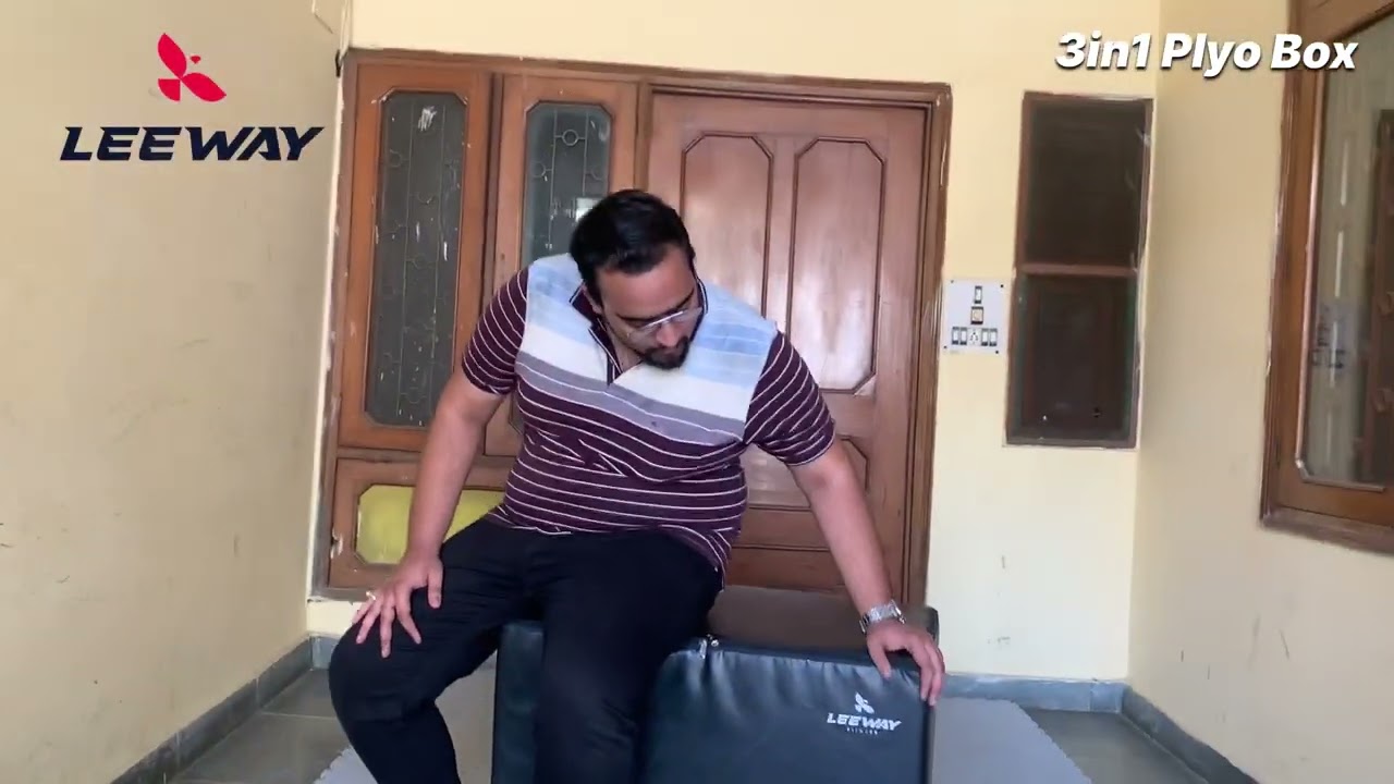 #Plyo Box for #Strenthen the Lower and Upper Body. Exercise jump box for Functional Training #Leeway