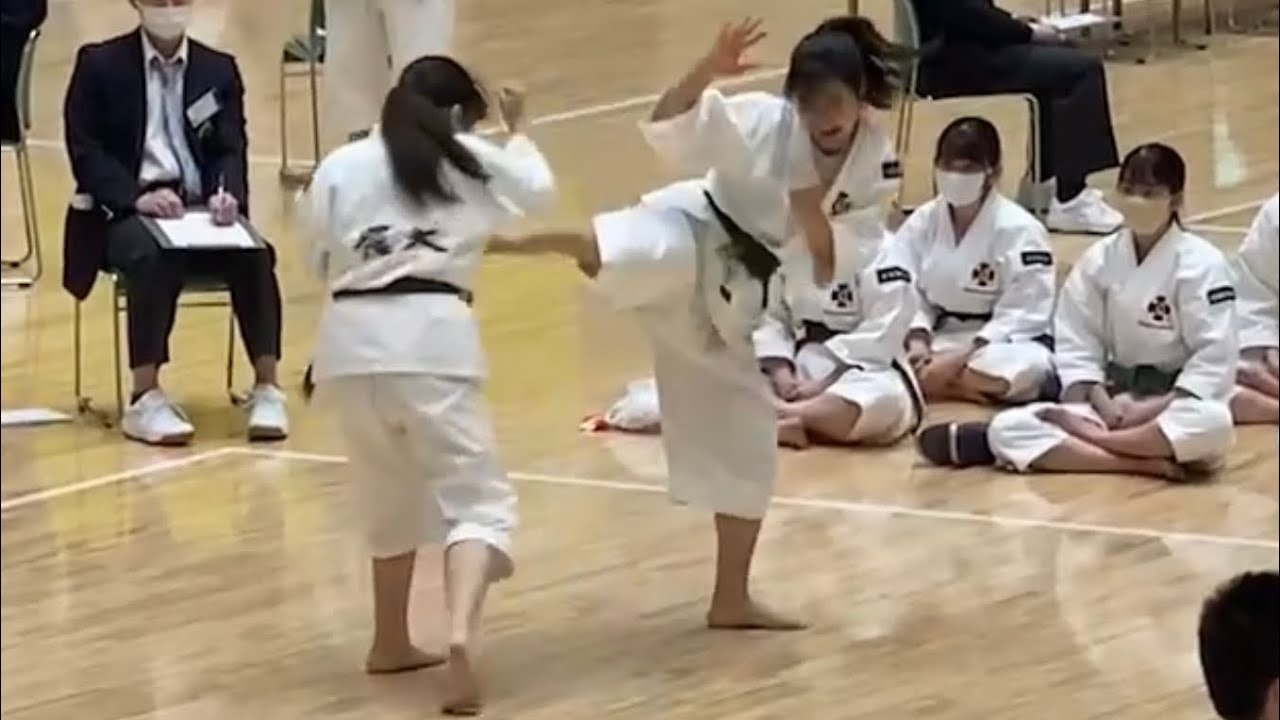 【2023関東】東京農業大学 女子白帯緑帯の部 2位 石原、福井