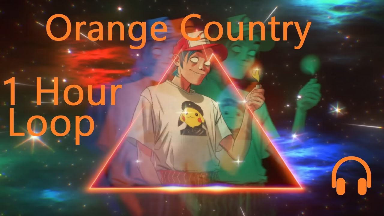 🎶Gorillaz Orange Country 1 Hour Loop🎵