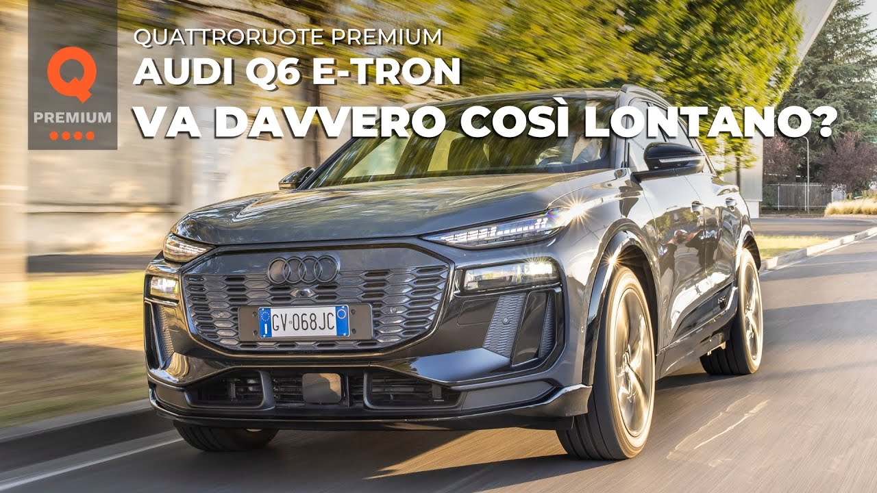 PREGI e DIFETTI dalla prova strumentale della Audi Q6 e-tron 2025 | La Pagella di Quattroruote