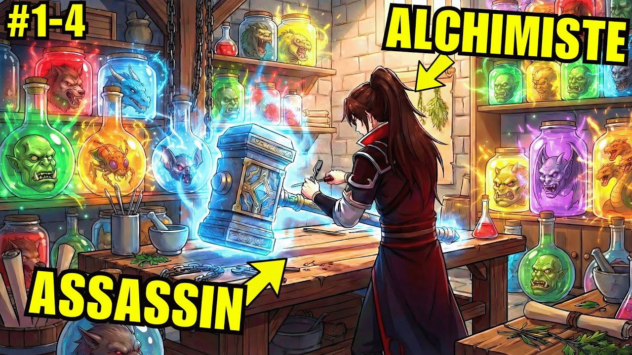 Alchimiste + Assassin ! Il Améliore DEUX Classes en Même Temps — Combo CHOQUANT ! | Manhwa Résumé !