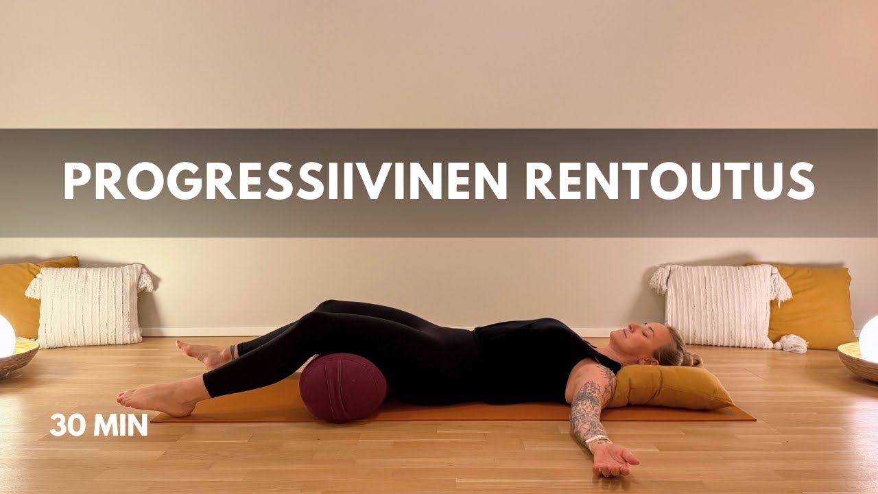 Progressiivinen Rentoutus - Rauhoita Hermostoa - 15 min
