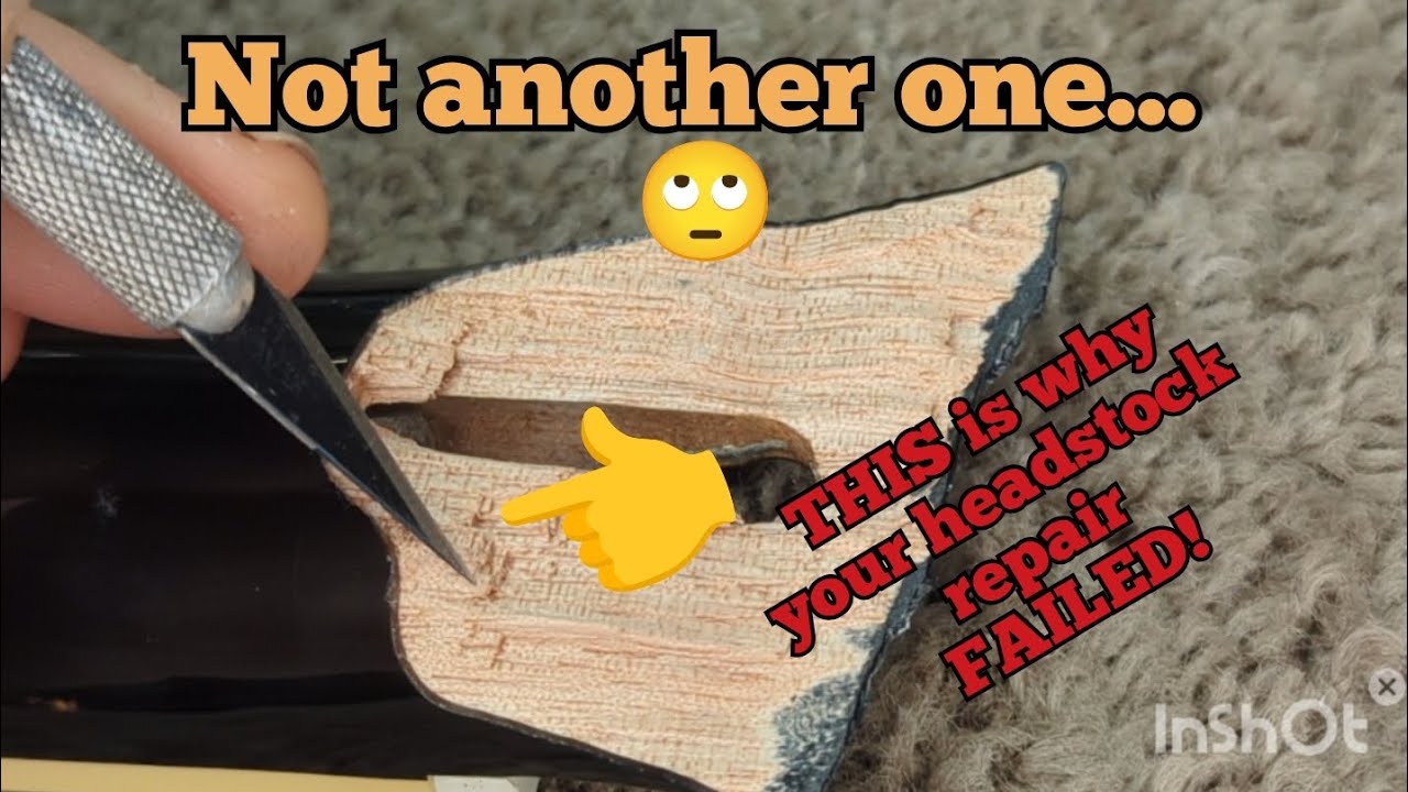 BROKEN Epiphone Les Paul. It's authentic now! THIS is why they fail!!!