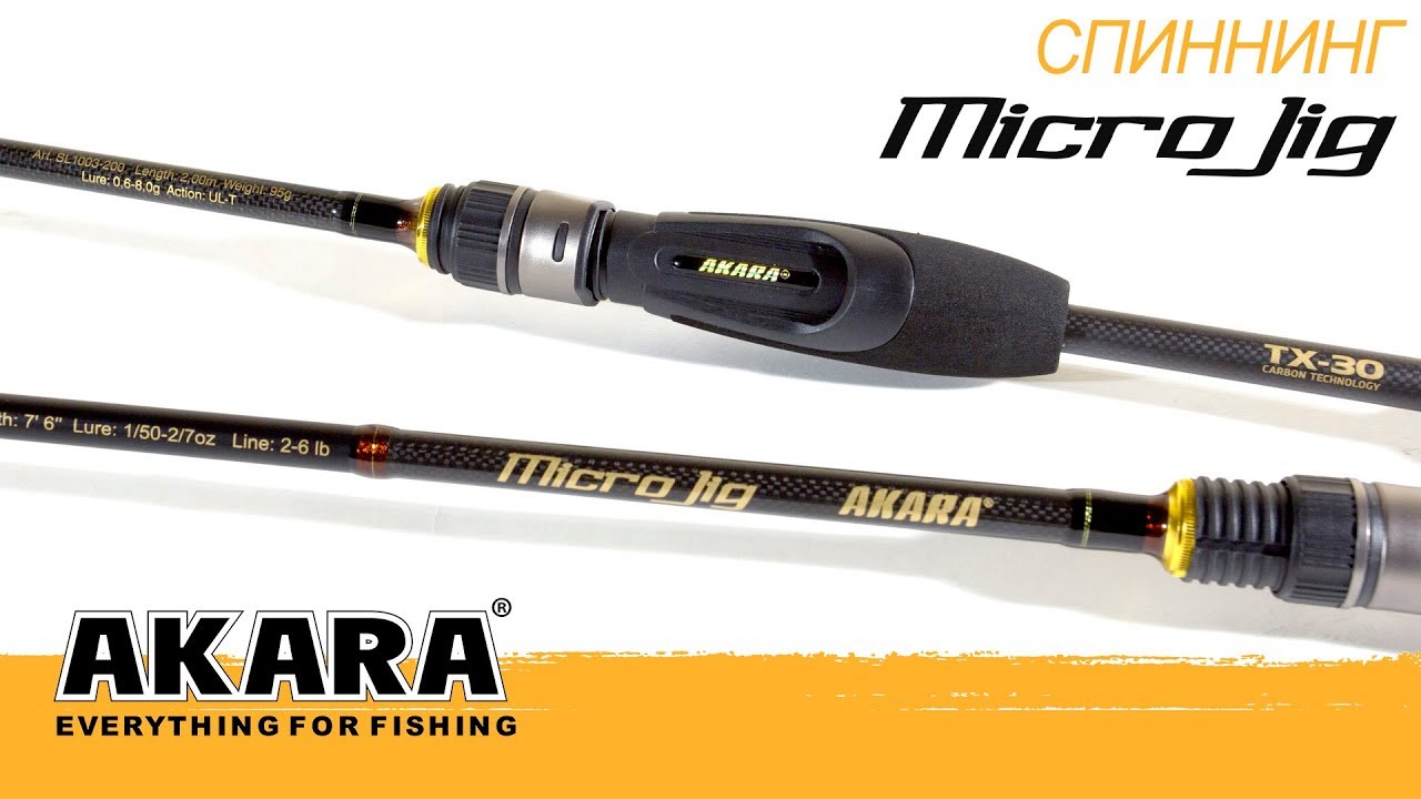 Обзор спиннинга AKARA Micro Jig TX-30