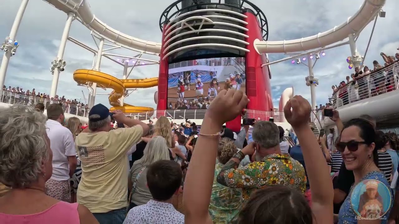 VIVRE l'expérience du SAIL AWAY sur le DISNEY TREASURE